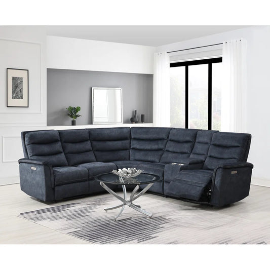 114 " Wide Power Reclining Sectional with Power USB Charging See More by Latitude Run