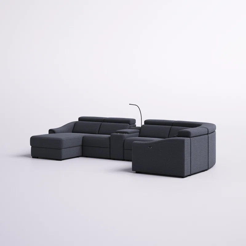 Ashonda 6 - Piece Upholstered Power Reclining Sectional Available