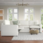 Bergenfield 5 - Piece Upholstered Power Reclining Modular Sectional
