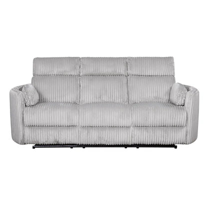 Braesen 88'' Upholstered Power Reclining Sofa