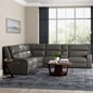 Brishaun 6 - Piece Upholstered Power Reclining Sectional