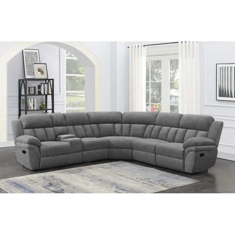 Cassandre 6 - Piece Upholstered Power Reclining Sectional
