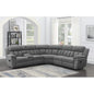 Cassandre 6 - Piece Upholstered Power Reclining Sectional