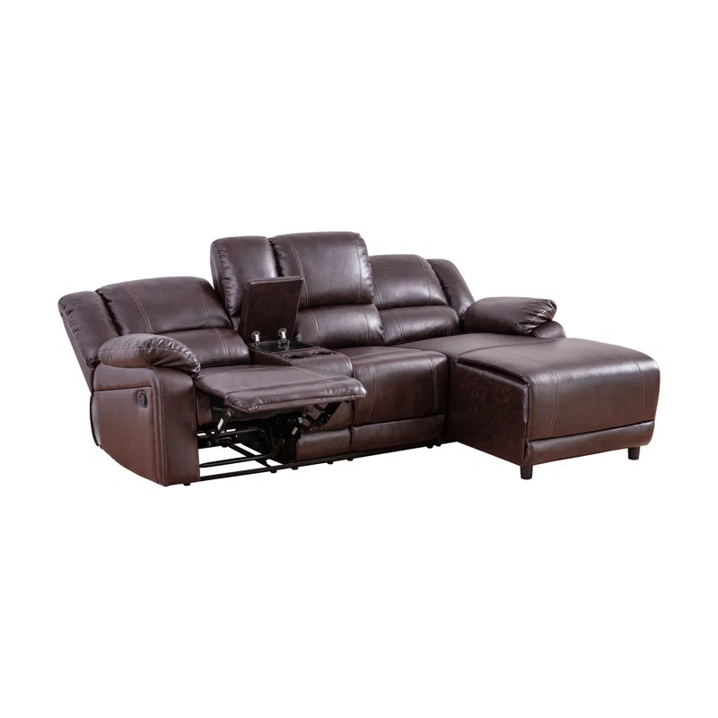 Ilsedore 2 - Piece Faux Leather Reclining Sectional