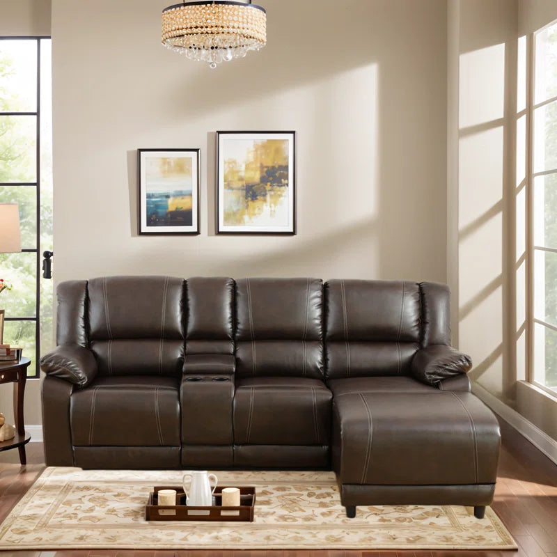 Ilsedore 2 - Piece Faux Leather Reclining Sectional